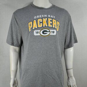 Green Bay Packers NFL T shirt 2XL NFL Officially Licensed Product Grey NWT
